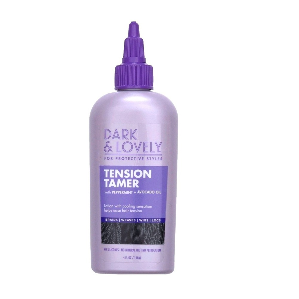 Dark and Lovely Tension Tamer Scalp Lotion Peppermint Avocado Oil 4oz New